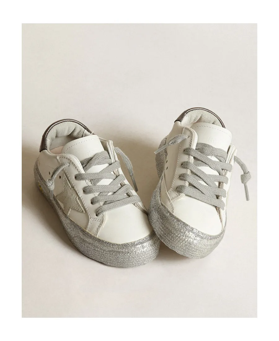 Golden Goose Kids May Lace-Up Sneakers
