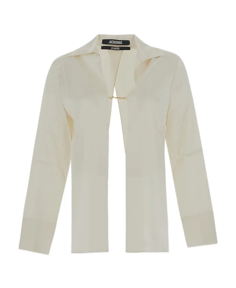 Notte Logo Plaque Blouse