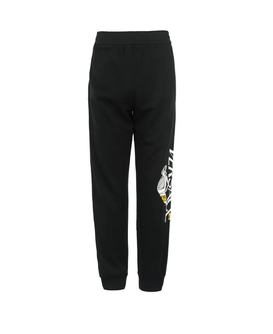 Logo-Print Cotton Track Pants
