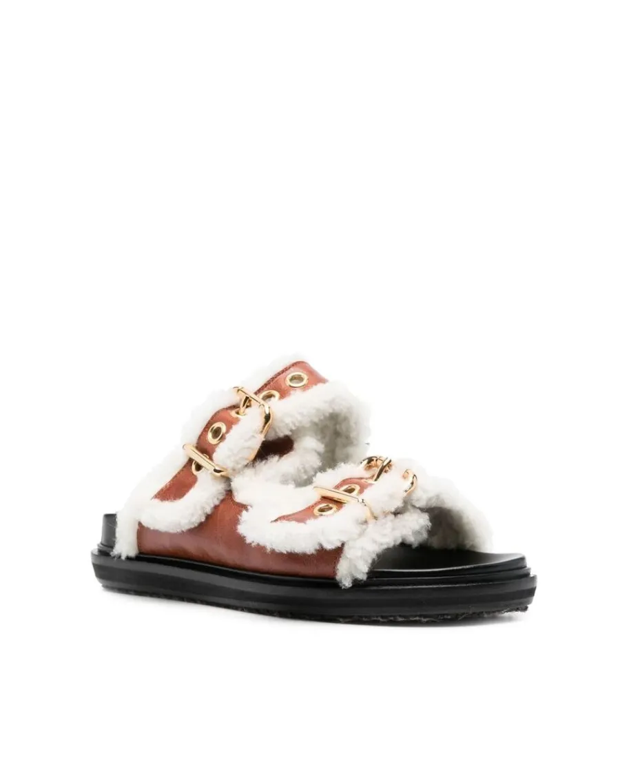 Marni Double-Strap Slip-On Slippers