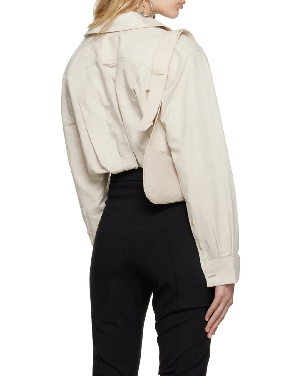Jacquemus Long-Sleeved Cropped Bolero Shirt