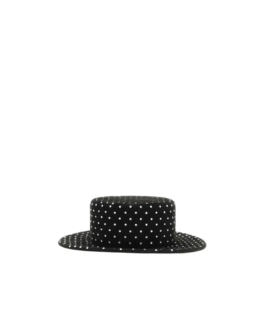 Ruslan Baginskiy Wide Brimmed Studded Hat