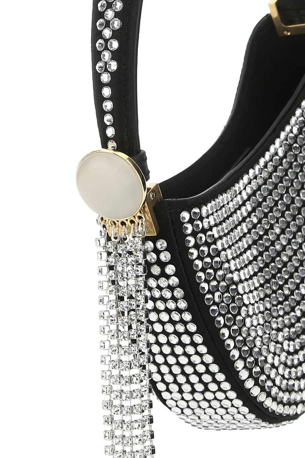Magda Butrym Embellished Zipped Shoulder Bag
