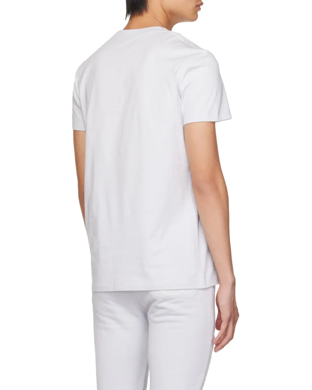 Cotton Printed Balmain Paris Logo T-Shirt