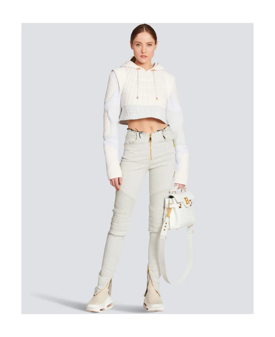 Ribbed Cotton Slim-Fit Jeans