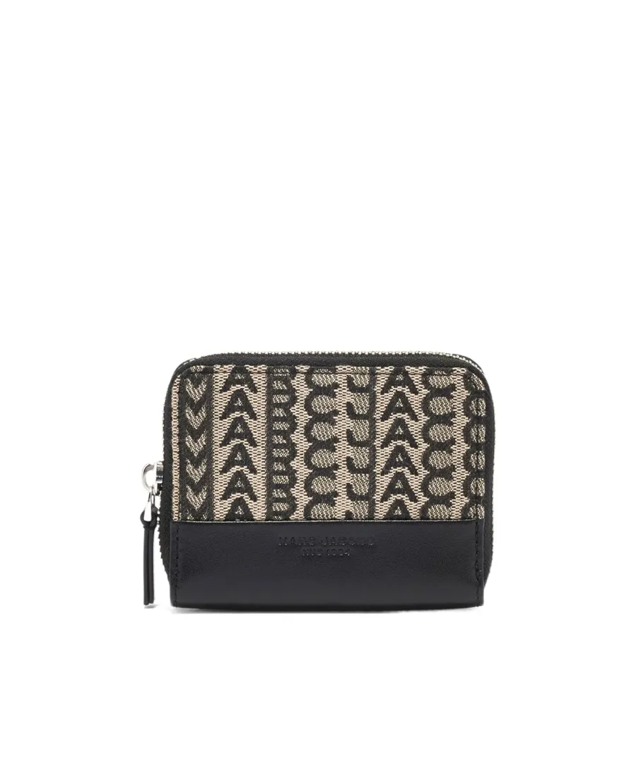 Marc Jacobs Monogrammed Zip-Around Wallet