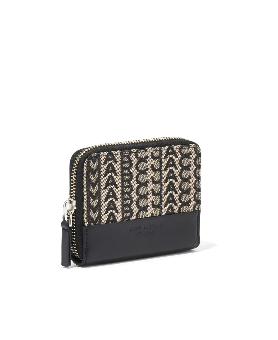 Marc Jacobs Monogrammed Zip-Around Wallet