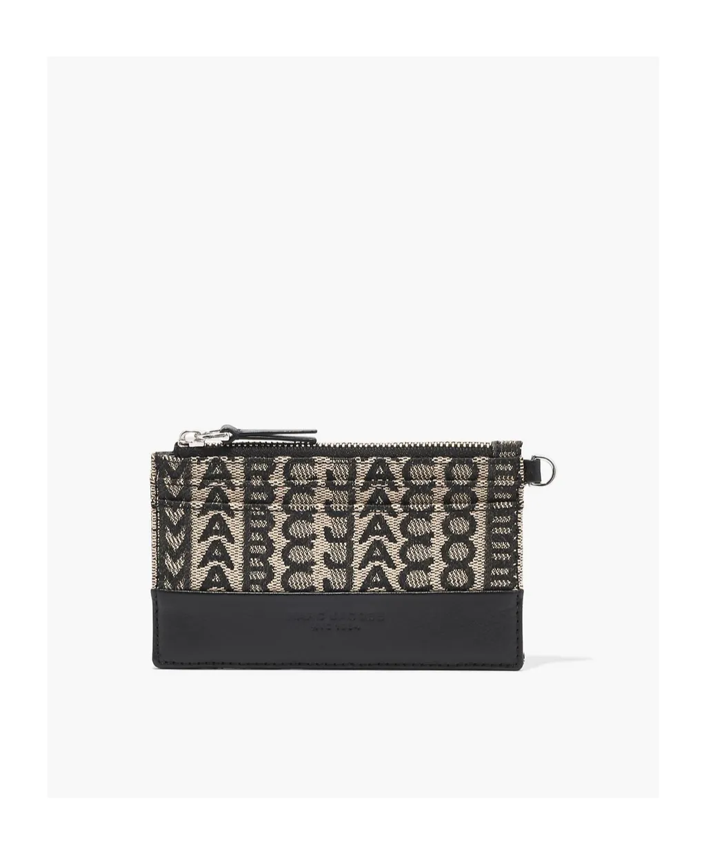Marc Jacobs The Monogram Zip-Up Wallet