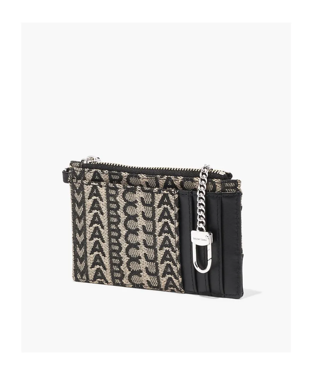 Marc Jacobs The Monogram Zip-Up Wallet