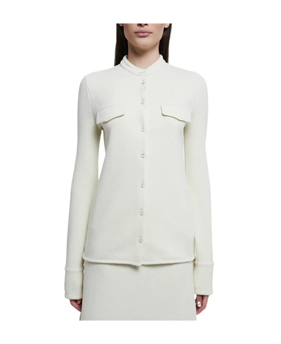 Jil Sander Crewneck Long-Sleeved Shirt