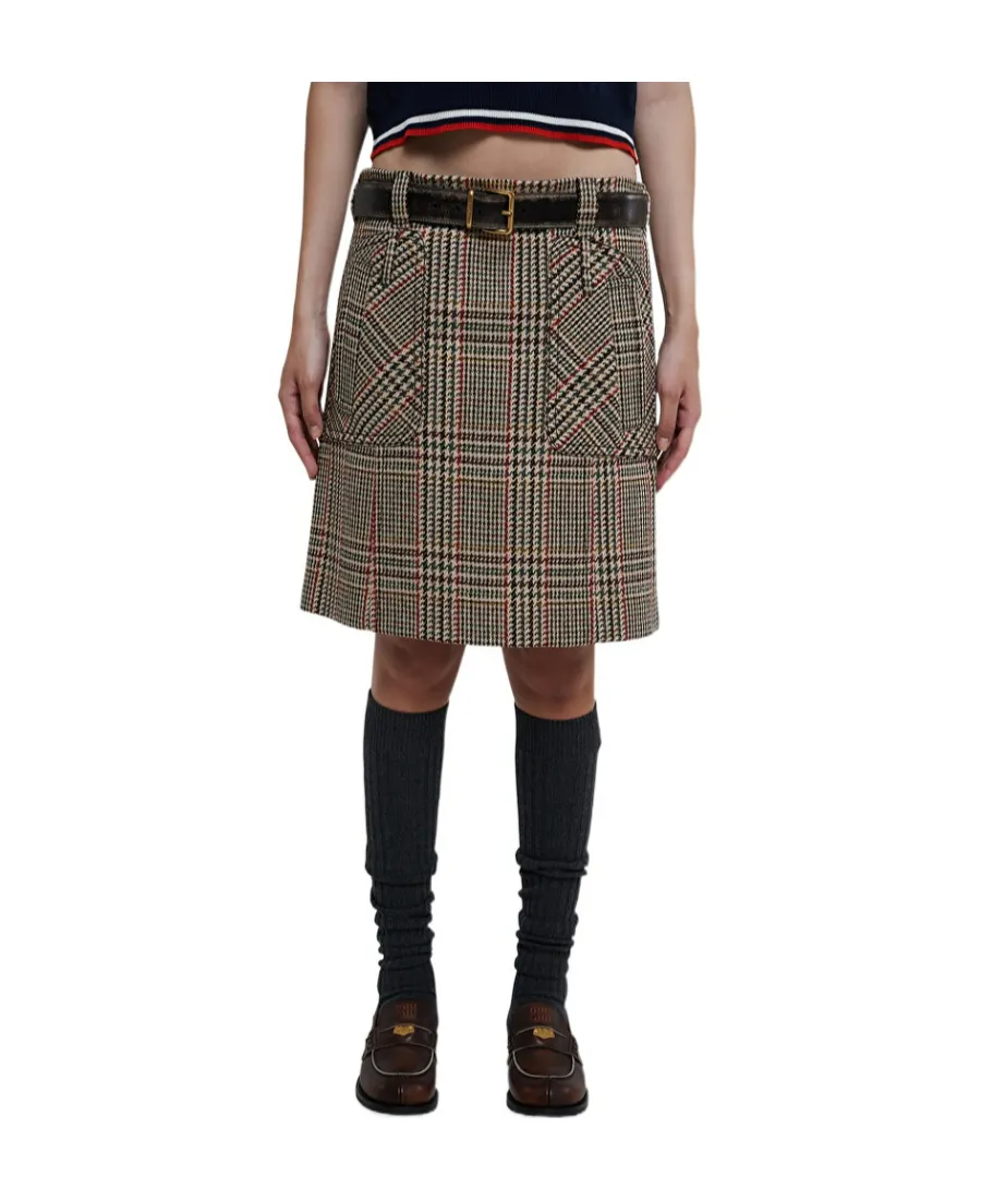 Plaid Skirt