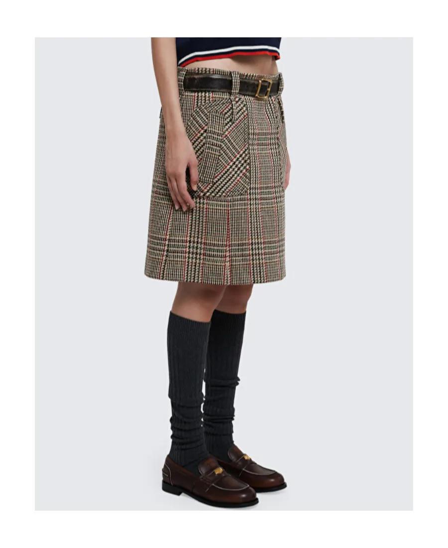 Plaid Skirt