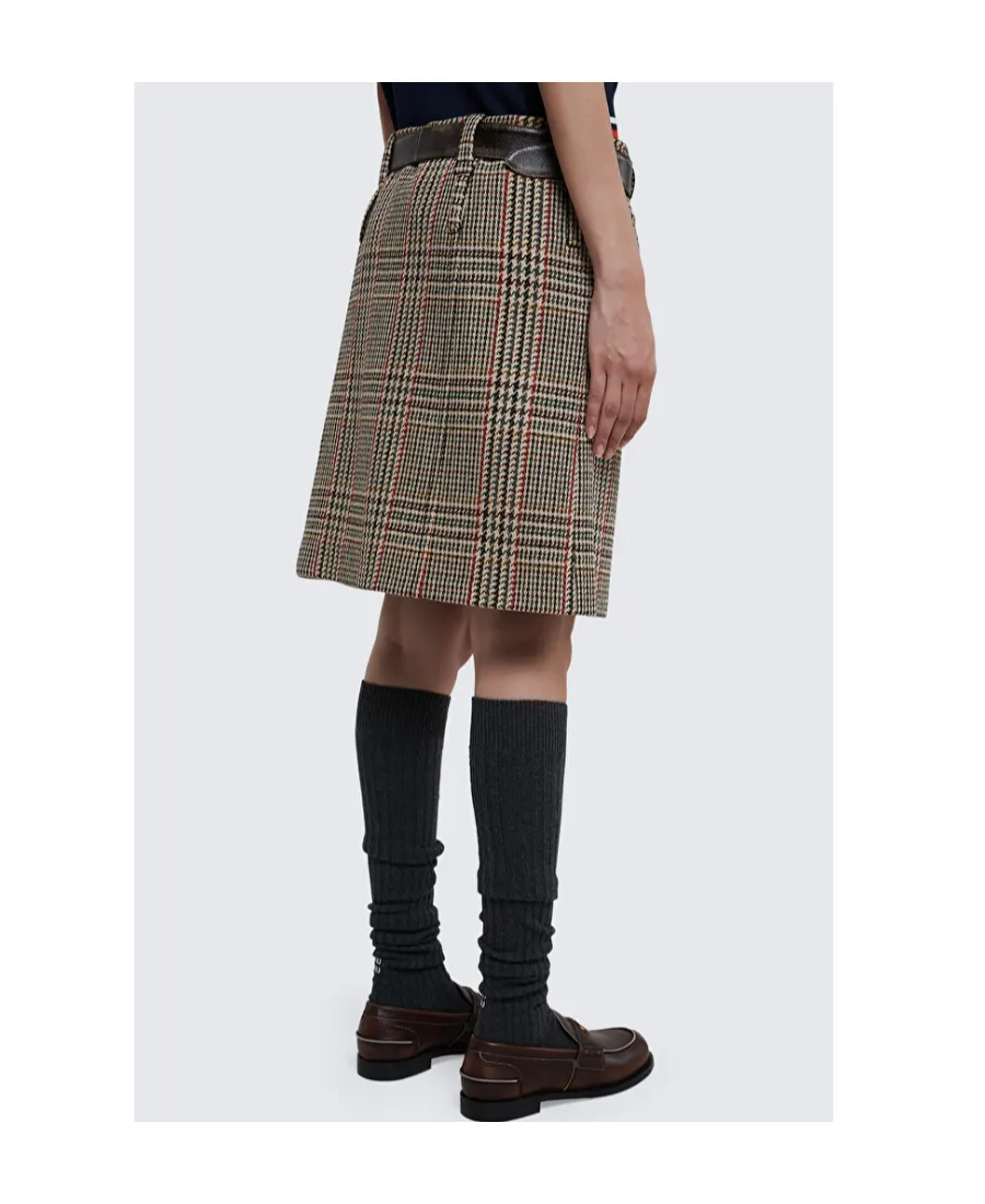 Plaid Skirt