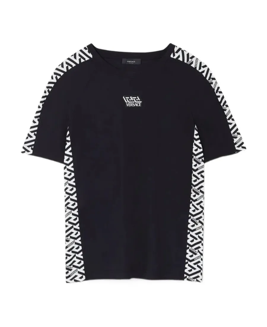 La Greca Panel Short-Sleeve T-Shirt