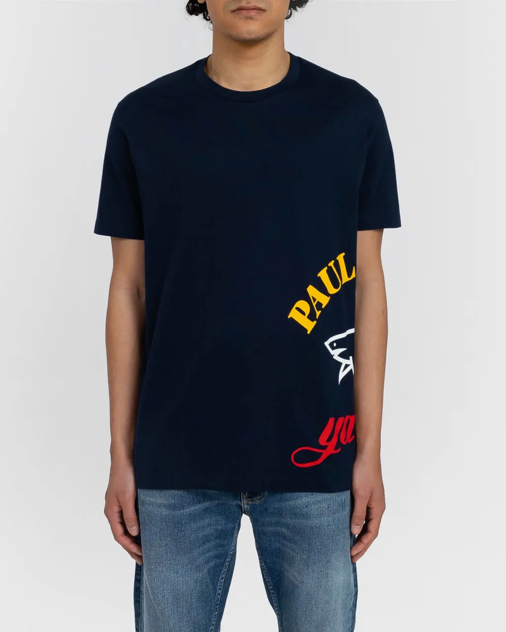 T-Shirt With Round Neck And Short Sleeves