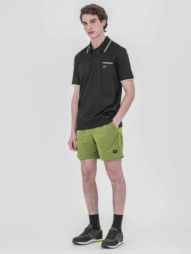 Logo Short-Sleeved Polo Shirt