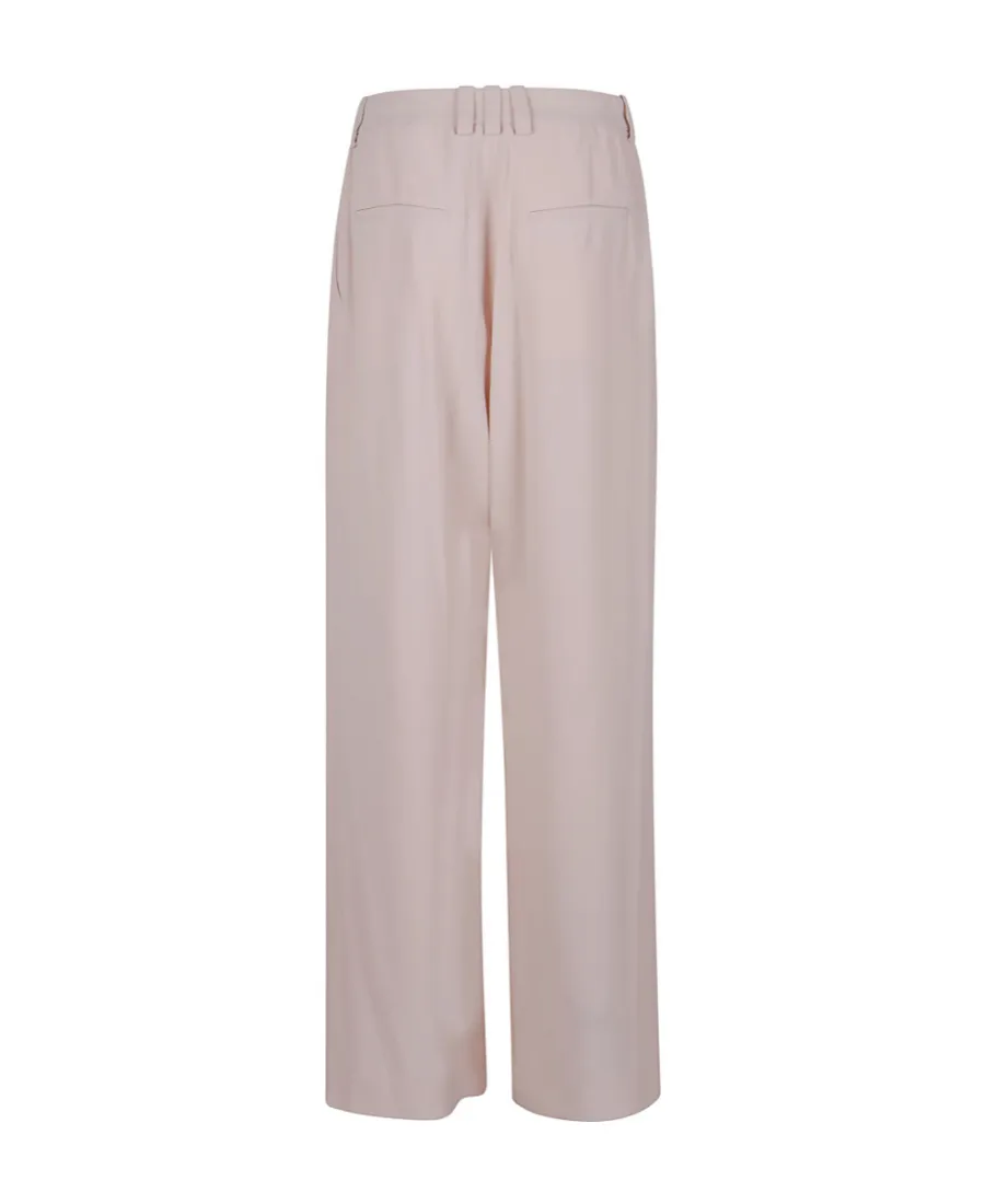 Wide-Leg High-Waist Trousers