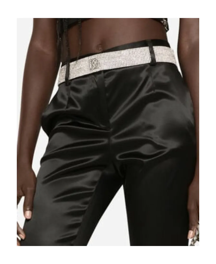 Dolce & Gabbana Dg Logo Plaque Buckle Belt