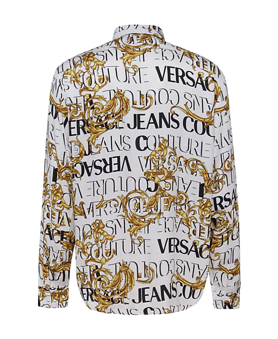 Versace Jeans Couture Baroque Printed Button-Down Shirt