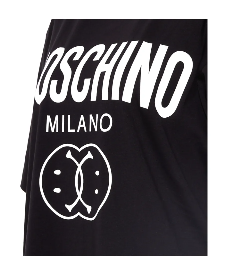 Round Collar Logo T-Shirt