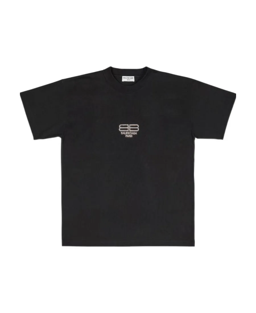 Bb Paris Icon T-Shirt Medium Fit In Black
