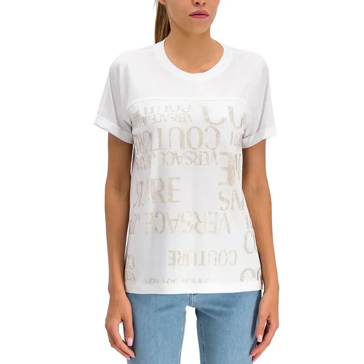 T-Shirt With Round Neck And Short Sleeves