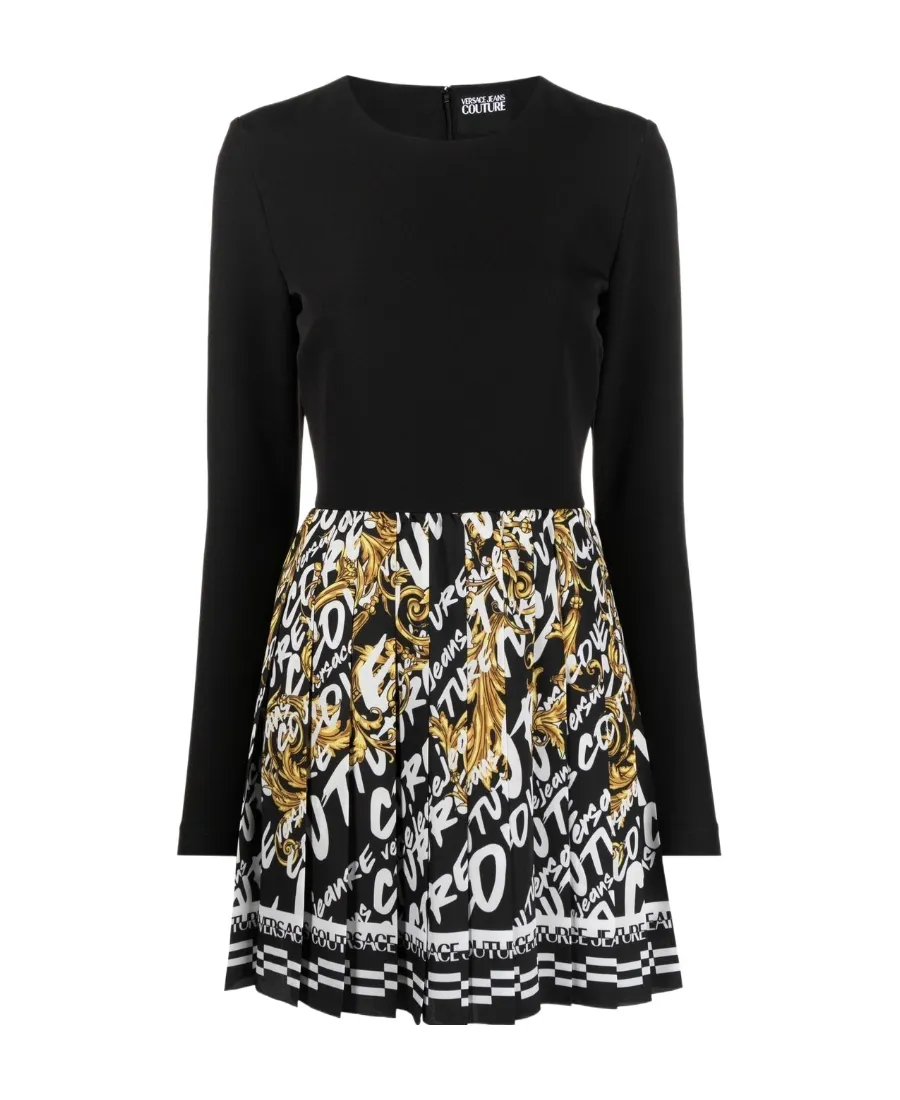 Logo Brush Couture Dress