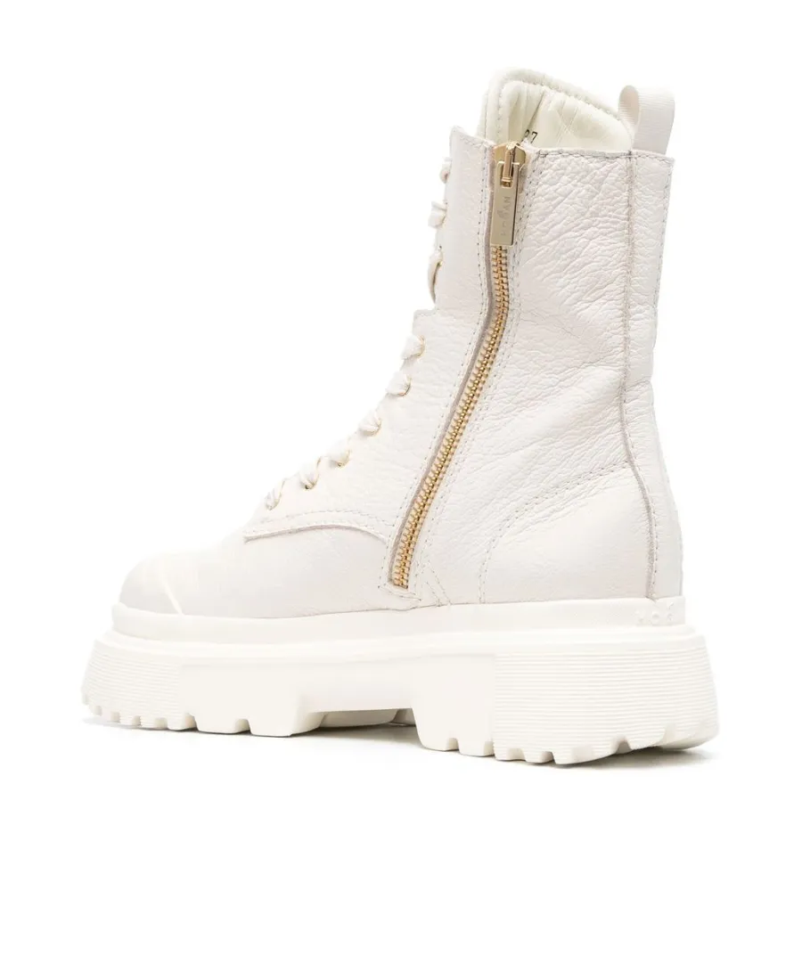 Ankle Lace-Up Fastening Boots