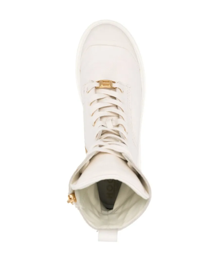 Ankle Lace-Up Fastening Boots