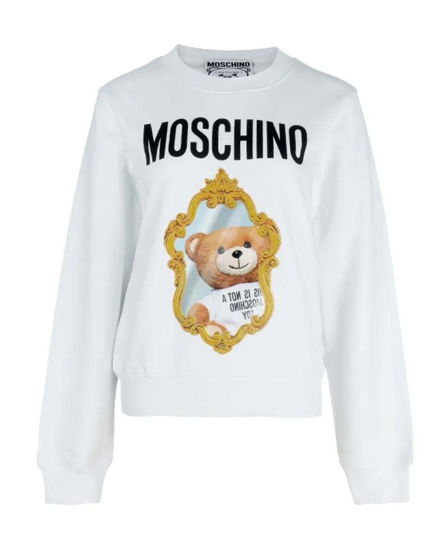Teddy Mirror Crew-Neck Sweatshirt