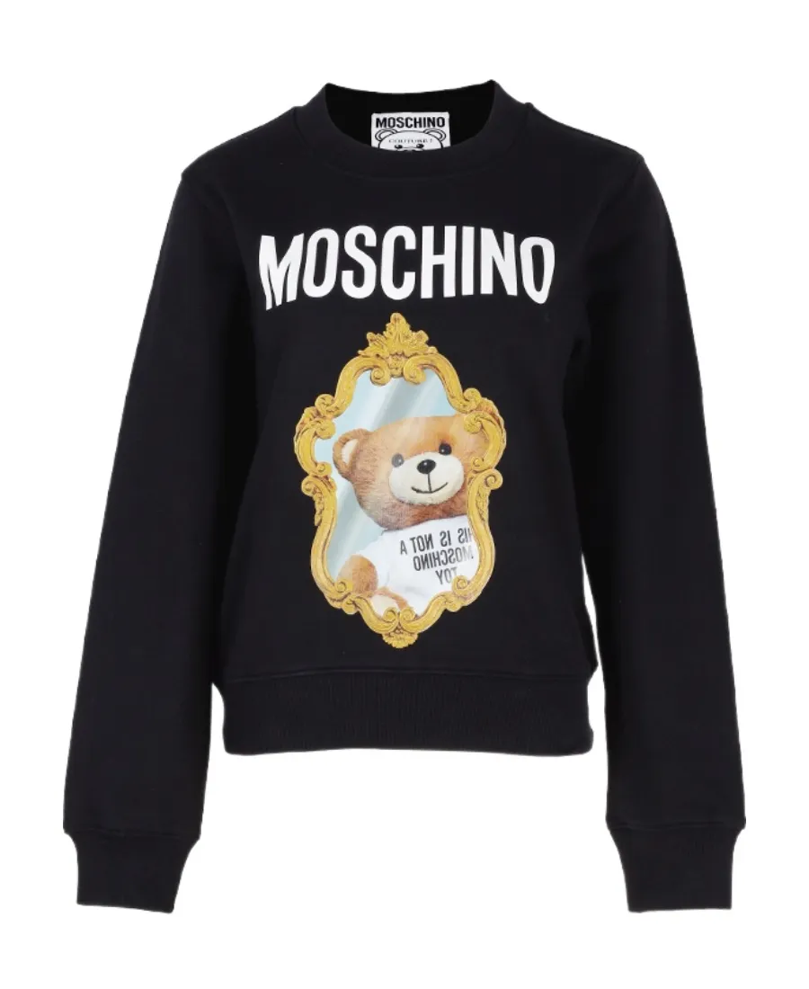Teddy Mirror Crew-Neck Sweatshirt