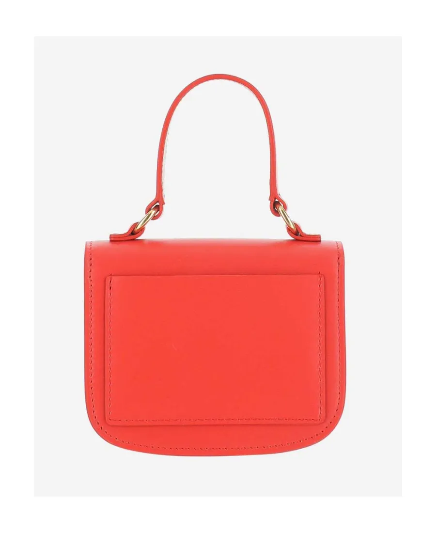 Jil Sander Logo Print Top Handle Shoulder Bag