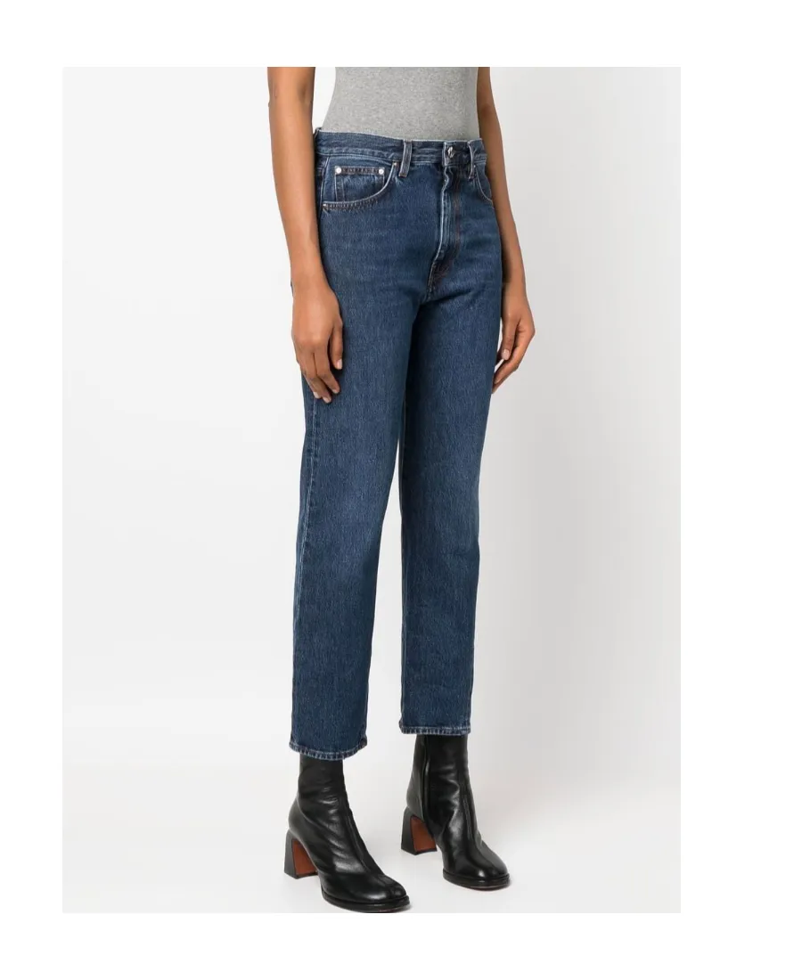 TotÊMe High-Rise Straight-Leg Jeans