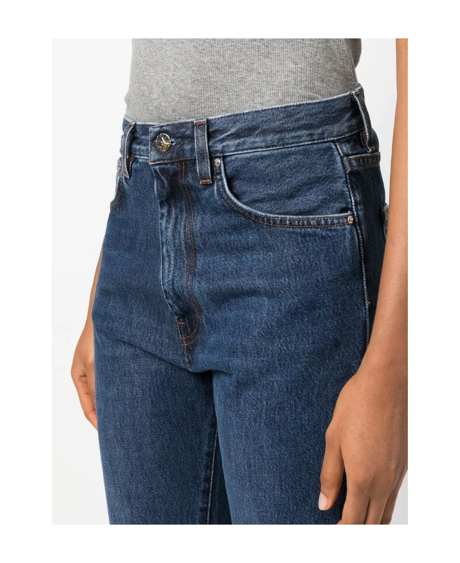 TotÊMe High-Rise Straight-Leg Jeans