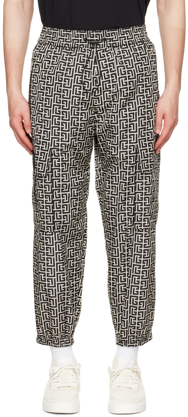 Cargo Pants With Balmain Monogram