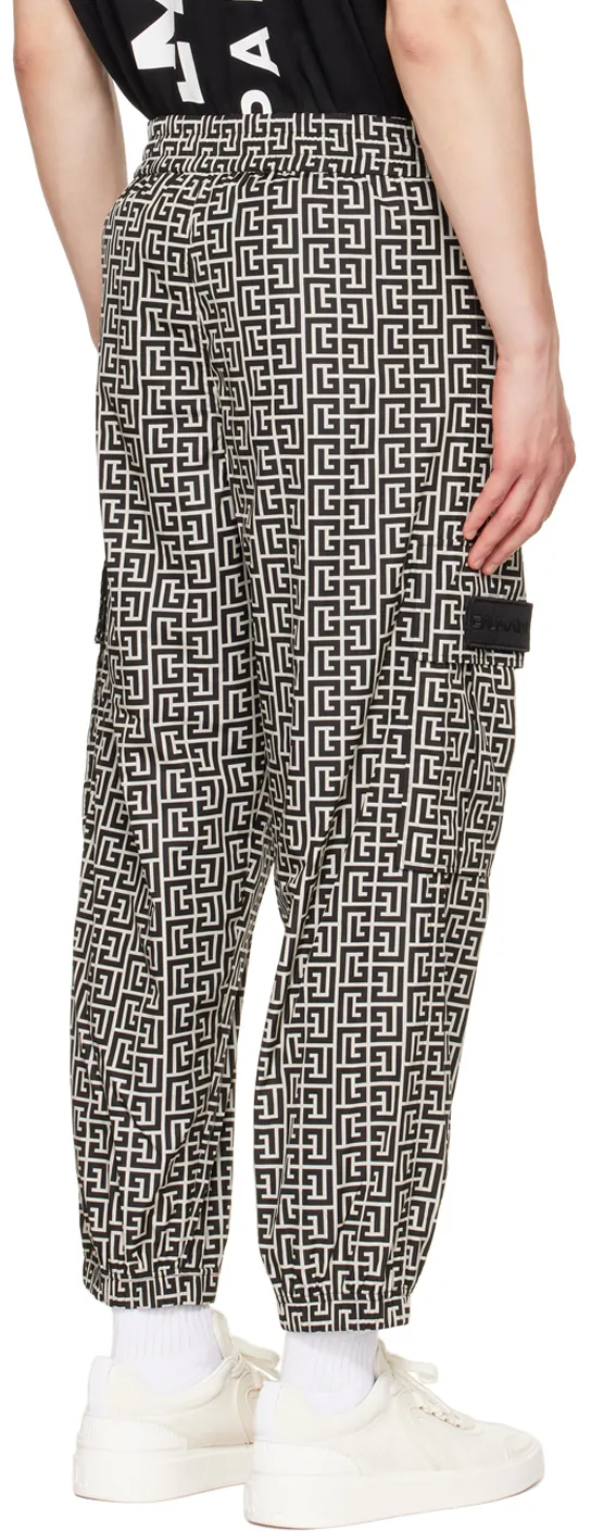 Cargo Pants With Balmain Monogram
