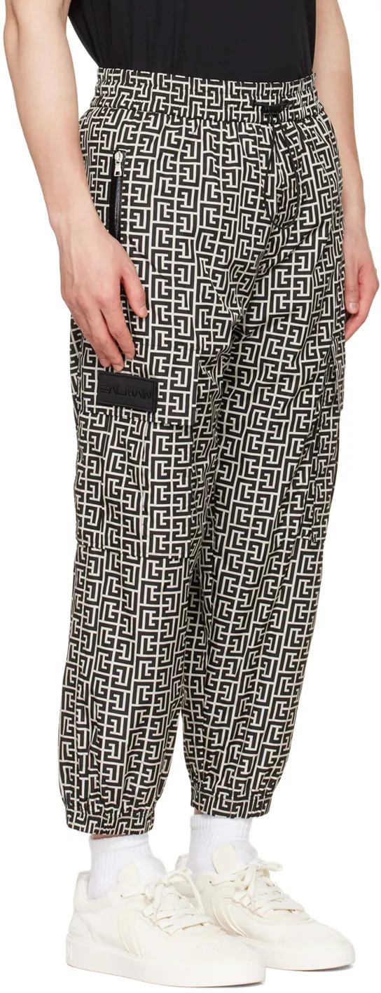 Cargo Pants With Balmain Monogram
