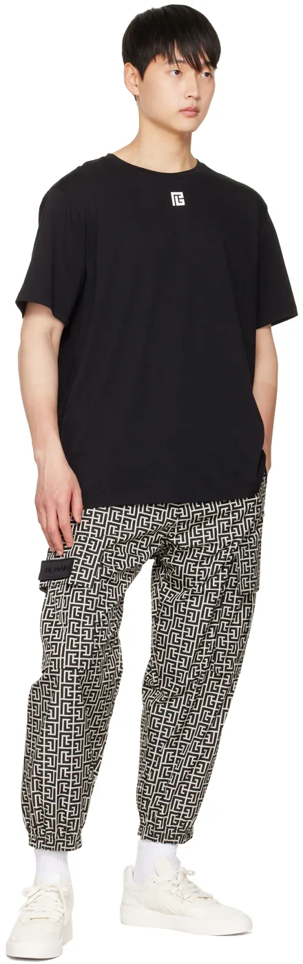 Cargo Pants With Balmain Monogram