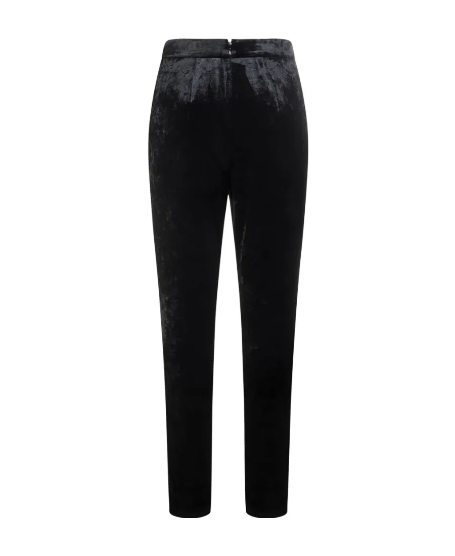 Skinny Velvet Trousers