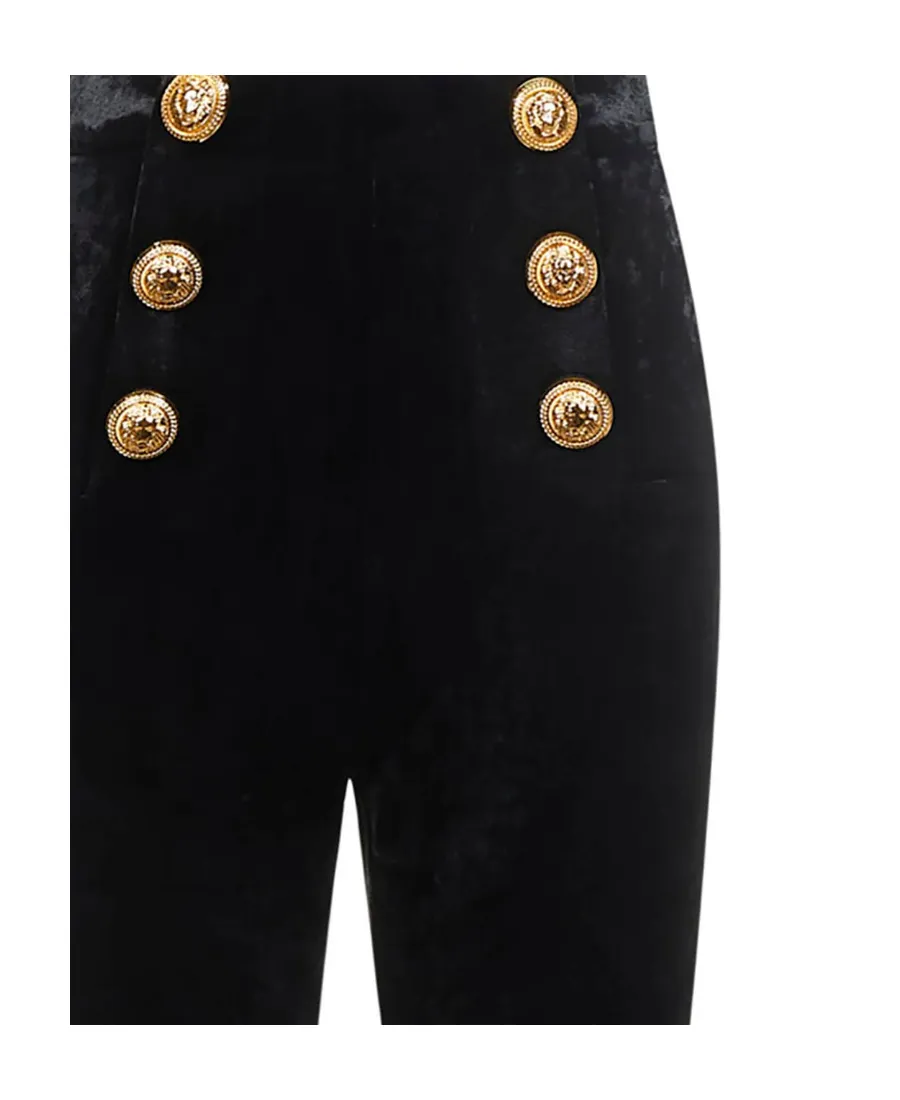 Skinny Velvet Trousers