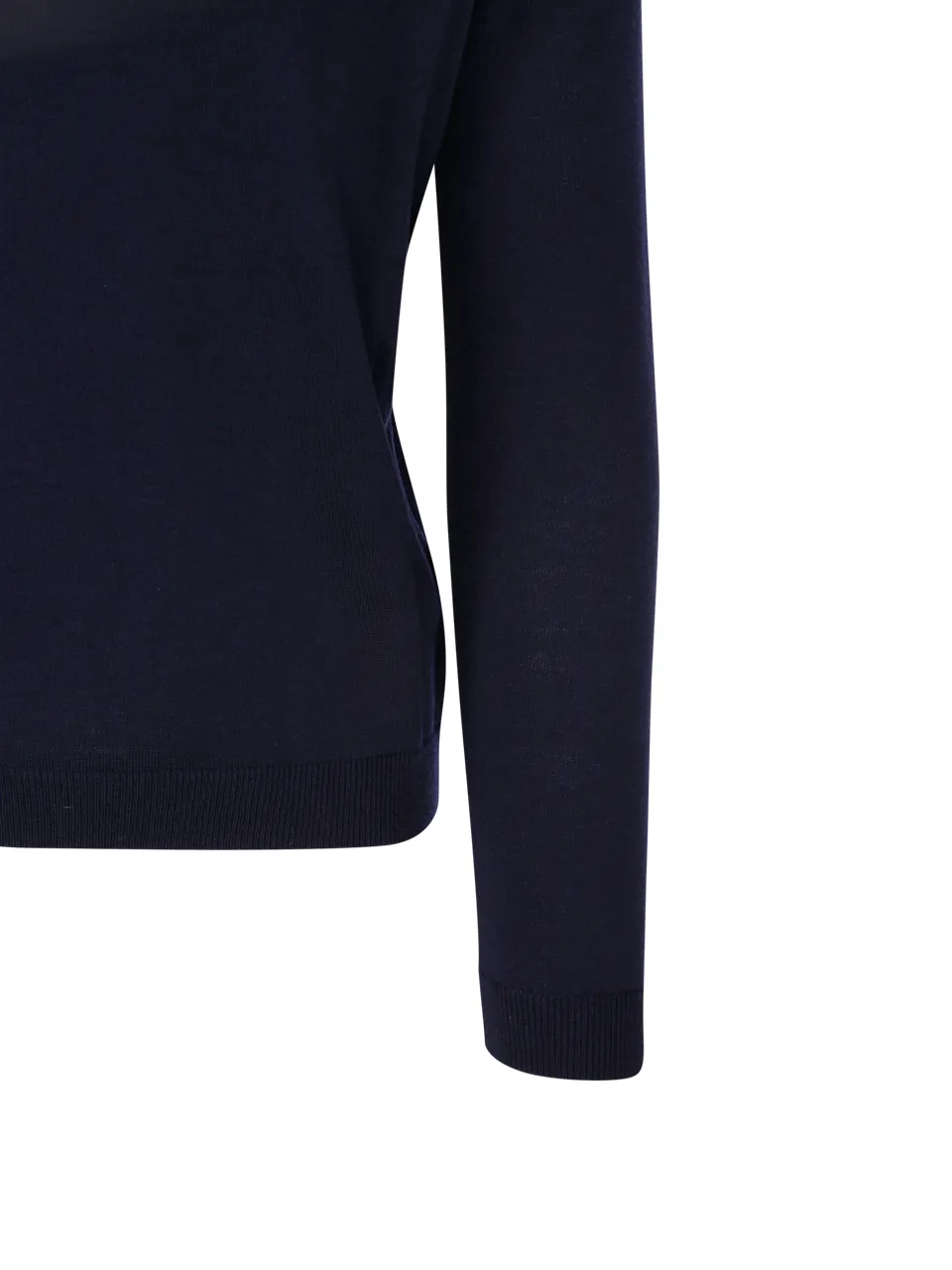 High-Neck Long-Sleeved Sweater