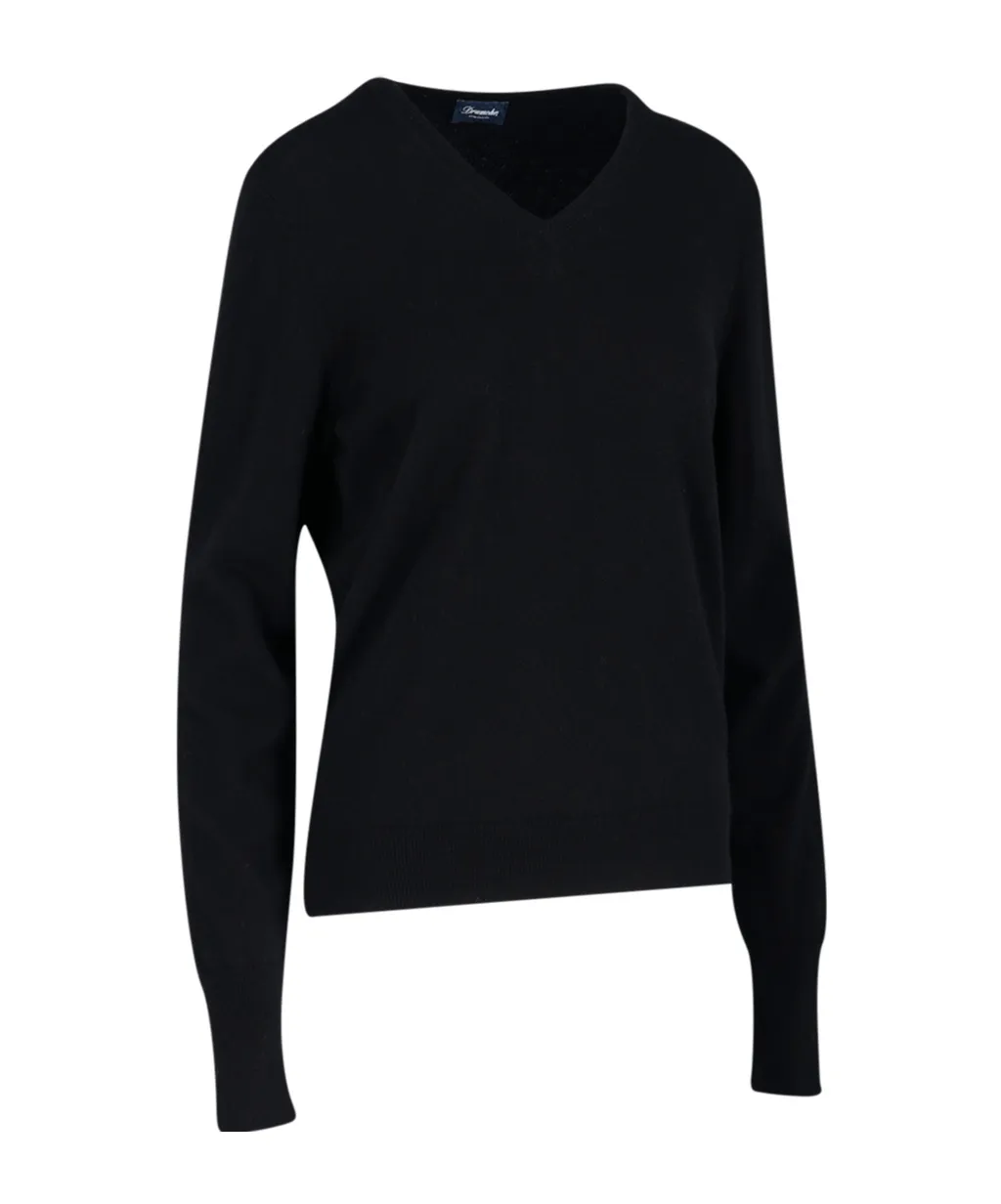 Drumohr V-Neck Knit Sweater