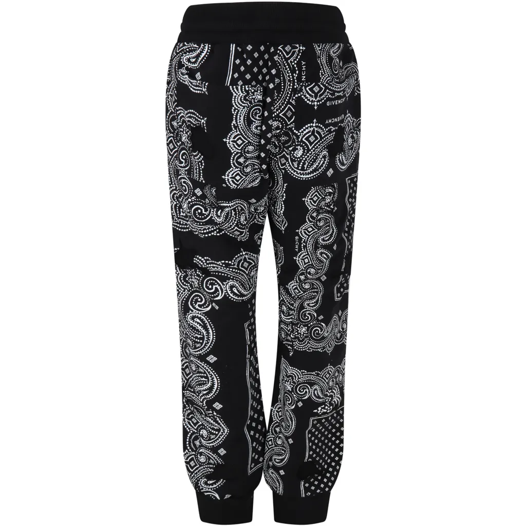 Bandana-Print Tracksuit Bottoms