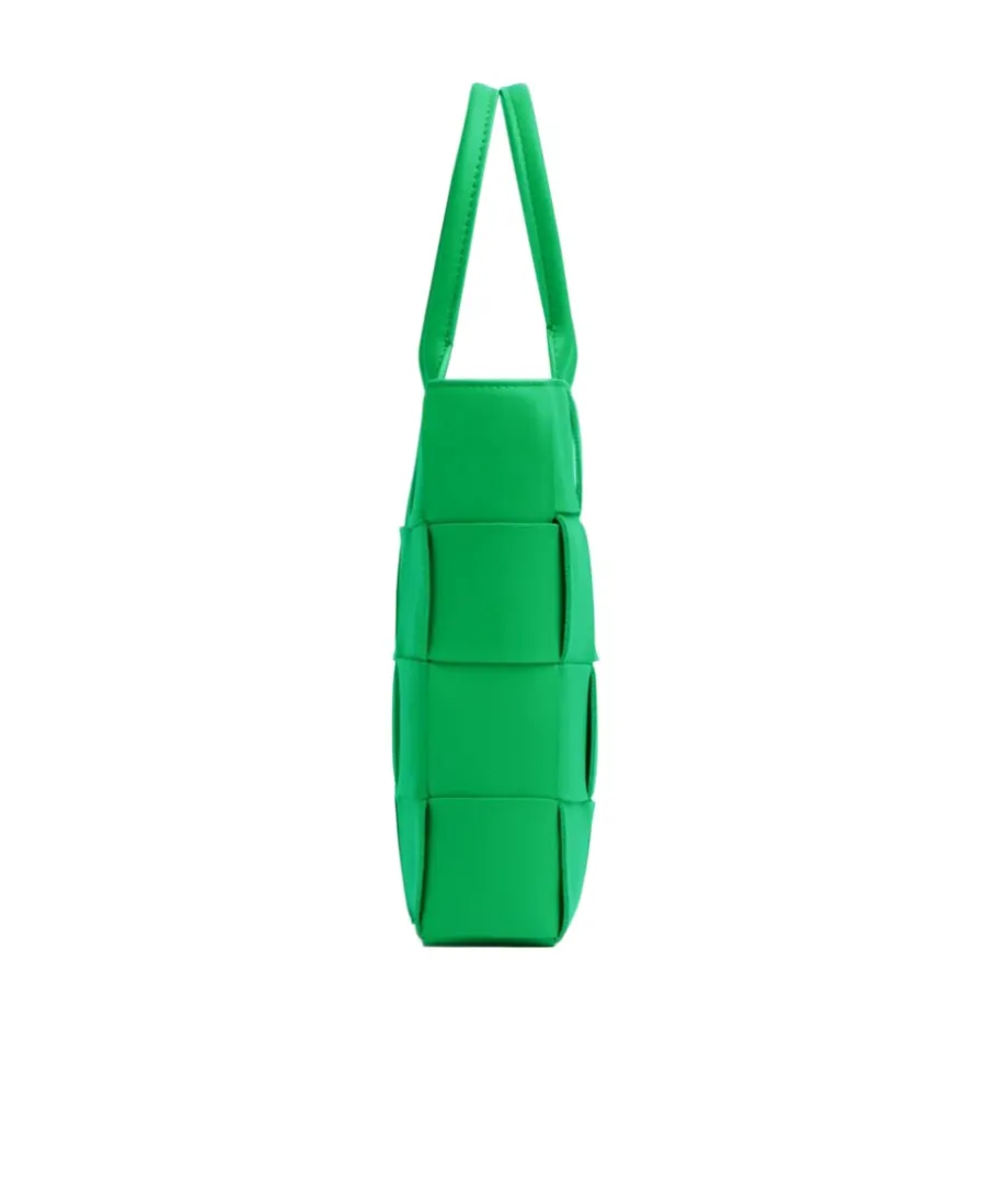 Logo Woven Handbag