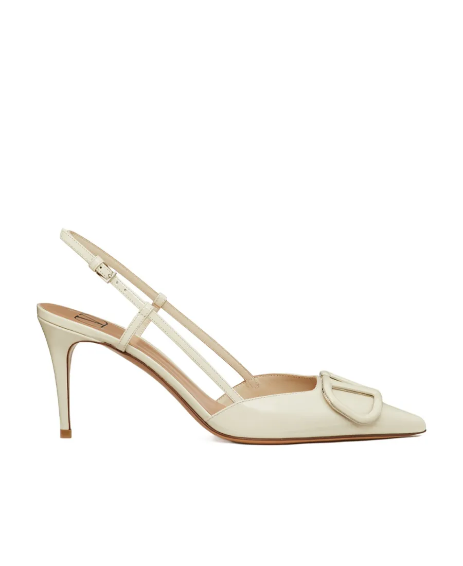 Valentino Vlogo Signature Slingback Pumps