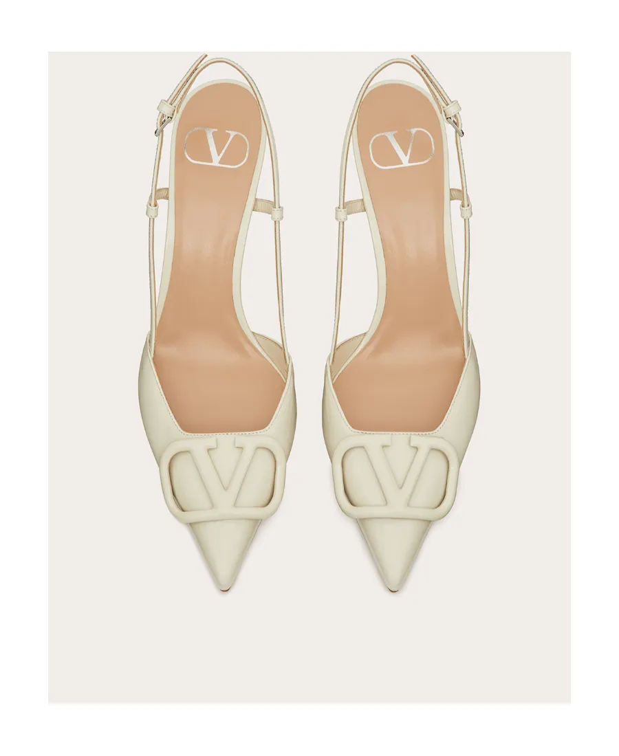 Valentino Vlogo Signature Slingback Pumps