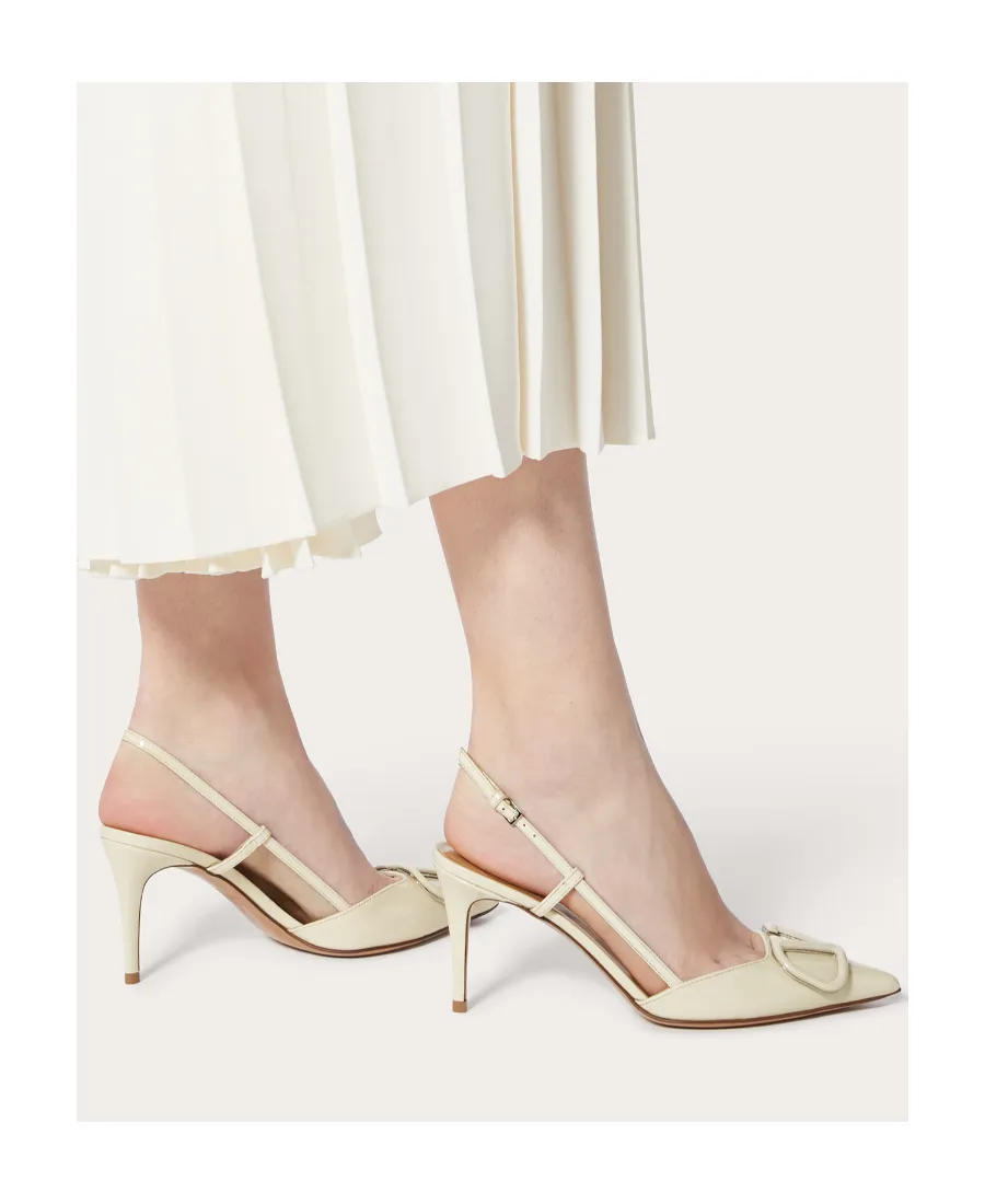 Valentino Vlogo Signature Slingback Pumps