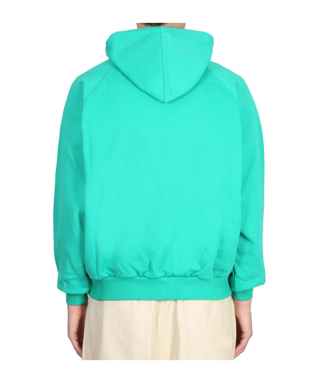 Sunnei Logo-Embroidered Hoodie
