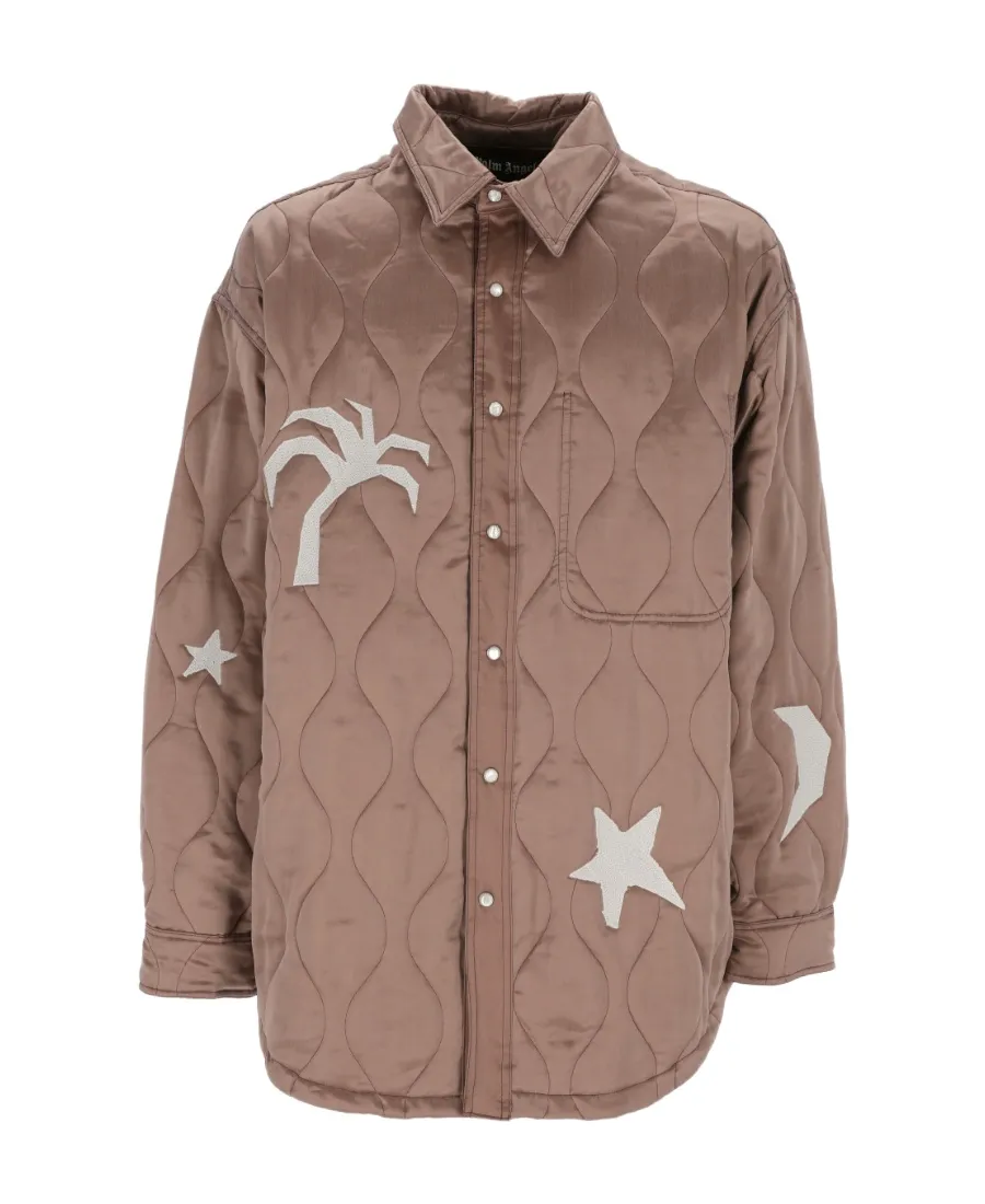 Life Is Palm Quilted Jacket