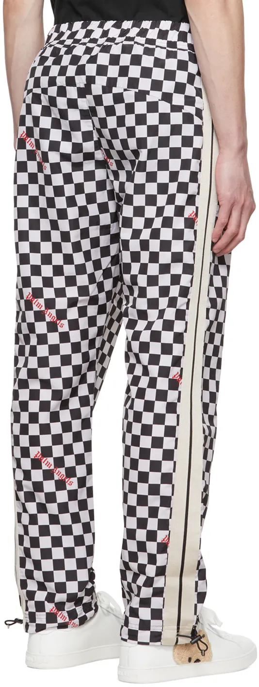 Damier-Print Track Pants